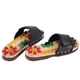 thumbnail image 3 of Zapatillas de masaje Cuidado de la salud Activación de la sangre Relajación de pies Zapatos masajeadores Negro 37, 3 of 5