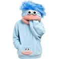 thumbnail image 3 of Big Mouth Monster Pullover Hoodies Unisex Flannel Hooded Sweatshirt - Plush Soft Cosplay Party Novelty Funny Hilarious Halloween Costume Oversized Pajamas Blanket Fleece Outfits Gifts, 3 of 4