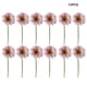 thumbnail image 2 of Ounissouiy 12 piezas de flores artificiales ramo falso hogar jardín boda de una sola rama interior al aire libre adornos de autoensamblaje Flores artificiales Rosa Ounissouiy HA084367-04, 2 of 6