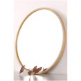 thumbnail image 1 of Plata Décor Import Inc Round Gold Mirror 60" – Modern Wall Mirror for Living Room, Bedroom, Entryway & Dining Room, 1 of 3
