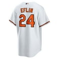 thumbnail image 3 of Men's Nike Zach Eflin White Baltimore Orioles Home Replica Jersey, 3 of 3