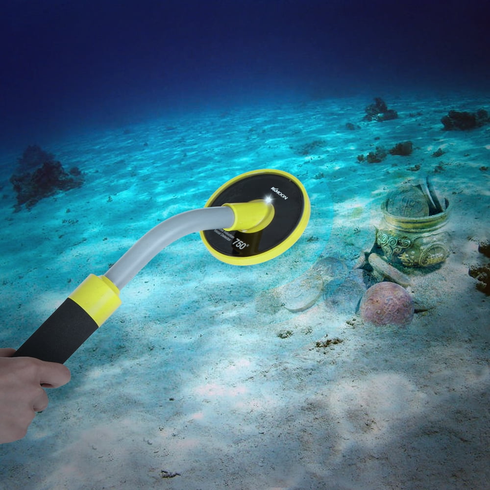Underwater Metal Detector Waterproof Handhold Pulse Induction