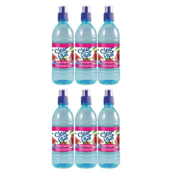 Dana Market - Clear Fruit Strawberry Watermelon Flavored Water 6 Pack 16.9 oz Bottles