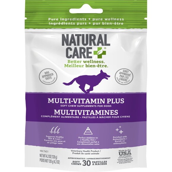 Natural Care Multi Vitamins Plus Chicken Daily Chews Dog Supplement