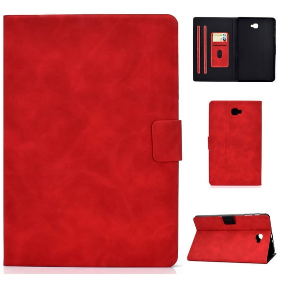 Cowhide Texture Horizontal Flip Leather Case with Holder & Card Slots & Sleep / Wake-up Function For Samsung Galaxy Tab A 10.1 (2016) T580/T585