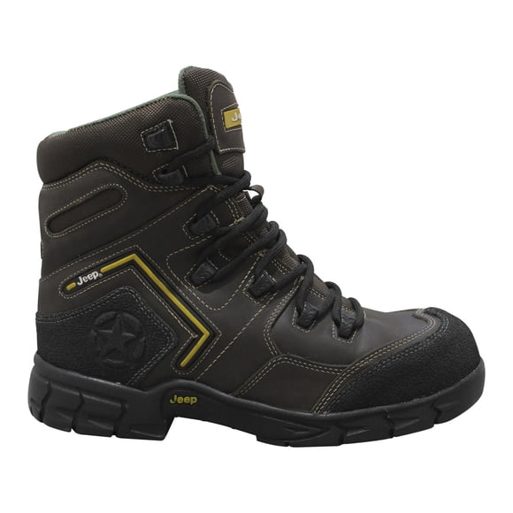 Bota Hombre JEEP Trabajo Durables Industrial Uso Rudo cafe 28