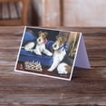 thumbnail image 2 of Fox Terrier Checkmates Greeting Cards and Envelopes Pack of 8, 2 of 2