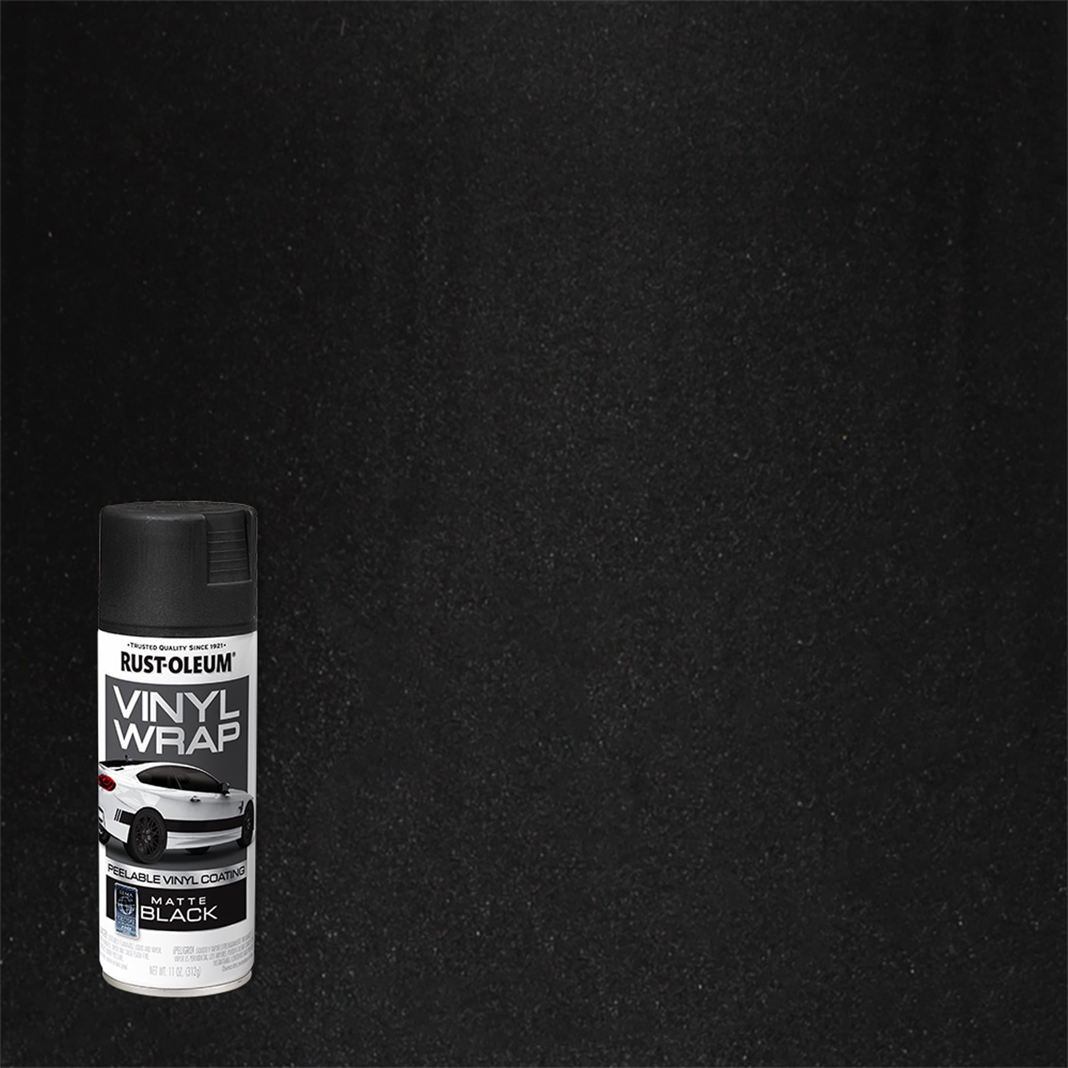 6 Pack, Black, Rust-Oleum Automotive Vinyl Wrap Matte Spray Paint