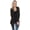 Brown, variant on Semi-sheer Cardigan Cover-up with Pockets