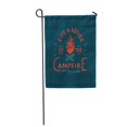 thumbnail image 1 of JSDART Life is Better by The Campfire Vintage Hand Lettering Garden Flag Decorative Flag House Banner 28x40 inch, 1 of 1