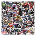 thumbnail image 2 of Paquete de pegatinas World Motorcycle Anime, vinilo impermeable x50, 2 of 3