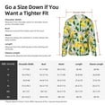 thumbnail image 5 of Lsque Lemon1 UPF 50+ Lightweight Sun Protection Men's Women's Long Sleeve Shirt, Hoodie Performance -XX-Large, 5 of 9