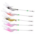 thumbnail image 4 of Crevettes Artificielles Leurre Appât, 5pcs Haute Simulation Pêche Douce Tackle Simulation Crevettes Leurre Appât Expérience Inégalée, 4 of 8