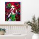 thumbnail image 5 of Cuadros Decorativos 5D DIY diamante pintura mujer gótica completo redondo diamante mosaico pared Likrtyny embutido en tela, 5 of 8