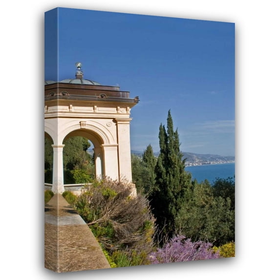 Rita Crane 17x24 Gallery Wrapped Canvas Wall Art Titled - Italian Garden IV