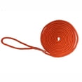 thumbnail image 1 of 15FT Nylon Double Braid Rope Double Braided Dock Line Halyard Line For Sailboats Sailing Rigging Flag Flying ,Easy to Operate, 1 of 5