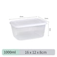 thumbnail image 1 of Food Storage Storage Box 16*12*8cm 24*17*11cm Vegetable Food Organization Kitchen Organization Kitchen Storage, 1 of 12