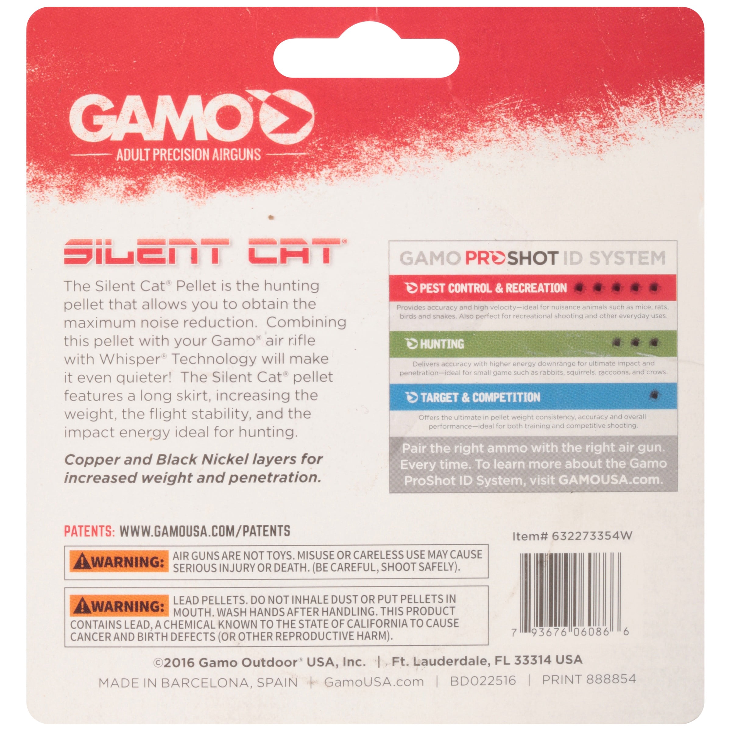 Gamo Silent Cat .177 Cal. Pellet Gun Ammunition for Air Gun, 150 Pellets