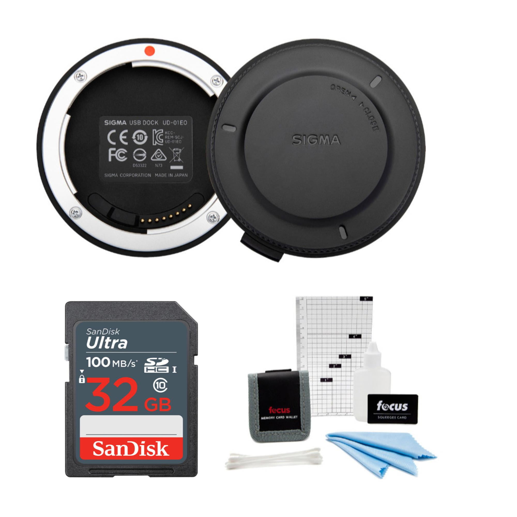 Sigma Dock for Canon Bundle with 32GB Card - Walmart.com