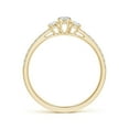 thumbnail image 2 of ANGARA Natural 0.21 Ct. Diamond Classic Ring in 14K Yellow Gold for Women (Ring Size: 11.5), 2 of 9