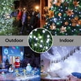 thumbnail image 4 of Gostoto 16.4ft 50LEDs 32.8ft 100LEDs Green Wire Fairy Twinkle LED String Lights Waterproof Christmas Starburst Lights for Bedroom Patio Wedding Xmas, 4 of 7