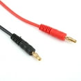 thumbnail image 3 of 30cm XT90 Male Connector to 4mm Banana Plug 14AWG Adapter Cable for B6 LiPo Battery Charger, 3 of 8