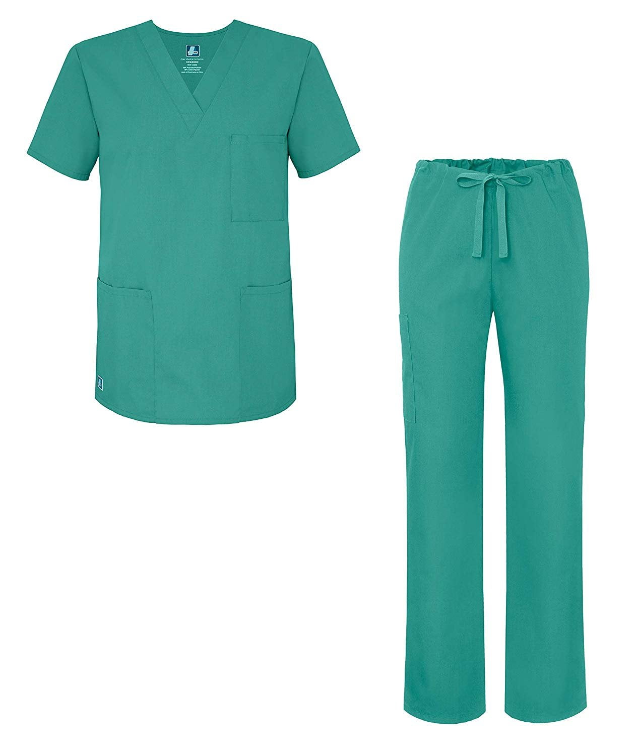 Adar Universal Unisex Scrub Set 