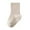 Beige, variant on Toddler Socks Baby Solid Color Glue Dispensing Antislip Sock Comfortable Soft Floor Crawling Socks Size 3-5 Y