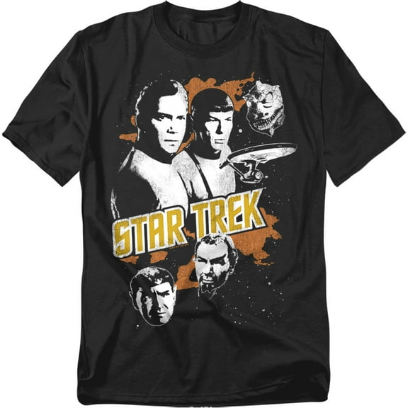 Star Trek Men's Graphic Good Vs Evil T-shirt X-Large Black