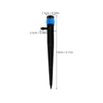 thumbnail image 2 of Shisuyan 50pcs Drippers For Drip Irrigation Drip System Parts Drip Irrigation Stakes Garden Drip Irrigation Drip Irrigation Emitters Watering System For Garden, 2 of 9
