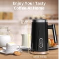 thumbnail image 6 of Milk Frother Electric, Coffee Frother, Warm and Cold Milk Foamer, 4 in 1 Automatic Milk Warmer Stainless Steel with Touch Screen, Frother for Coffee, Latte, Hot Chocolate, 6 of 8
