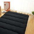 thumbnail image 4 of Japanese Floor Mattress Futon Mattress,3" Thicken Tatami Mat Sleeping Pad,Foldable Roll Up Mattress,Boys Girls Dormitory Mattress Pad,Kids Floor Lounger Bed for Camping Yoga Sleep Nap Meditation, 4 of 7