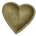 thumbnail image 2 of Clearance! Boovnll Prayer Bowl with Cards, Heart Shape Decor Bowl, Wood Prayer Dough Bowl, Prayer Bowl Wooden with Cross, Christian Gifts for Women, Congregation, Wooden Prayer Bowl Heart, 2 of 4