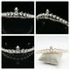 thumbnail image 4 of KAKOWELY Corona nupcial de perlas para boda, diadema con diamantes de imitación, corona con joyas, accesorio para novia, 4 of 4