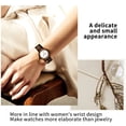 thumbnail image 3 of Relojes De Madera Relojes Exquisitos Para Mujer Relojes Casuales De Moda Simple Esfera De Nácar Eigraketly AP004879-03, 3 of 6