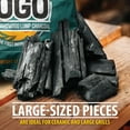thumbnail image 3 of FOGO Brazilian Blend Hardwood Lump Charcoal, Natural, Large Sized Lump Charcoal for Grilling and Smoking, Restaurant Quality, 17.6 Pound Bag, 3 of 7