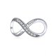 thumbnail image 1 of 2x1cm, Número 8 invertido, Mujer, Nieta, Hermana, Hija, Mamá, Hija y Madre, Miembros de la familia, Abalorios para pulseras, Colgantes de plata 925, Cuentas para Ne Silver, 1 of 3