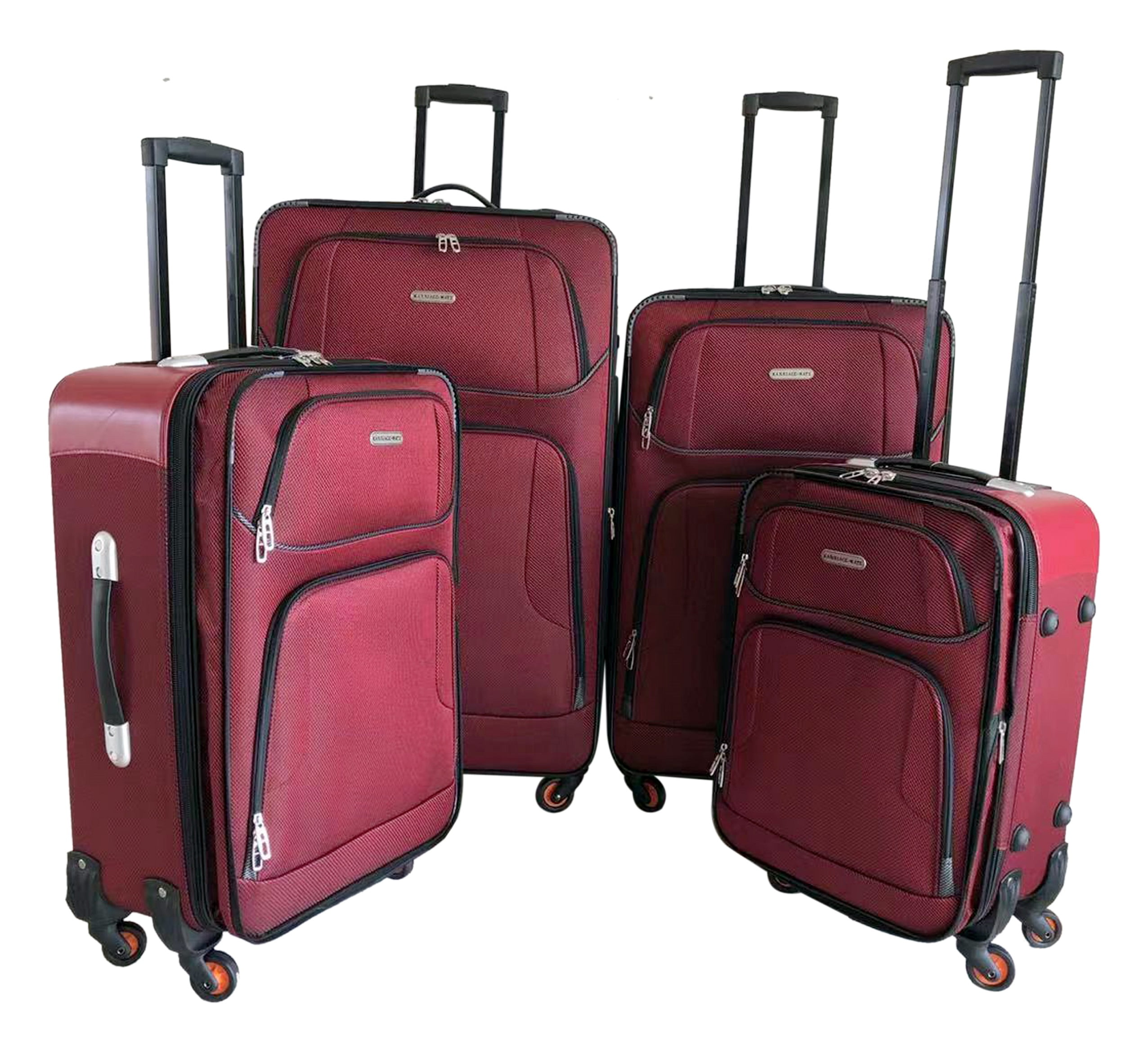 Karriage Mate 4 Piece Luggage Set Softside Bahrain Ubuy