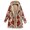 1#Khaki, variant on RYDCOT Women Fleece Jackets Warm Winter Coats Sherpa Lined Outwear Jackets Long Sleeve Button Hooded Casual Coat Jacket with Pockets on Clearance