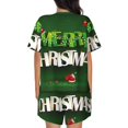 thumbnail image 3 of Xecao Merry Christmas print Swimsuit for women, Summer-ready, sporty style.Quick-dry fabric. Many sizes & colors., 3 of 9