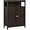 Espresso, variant on RONG-3 Bathroom Floor Storage Cabinet, Wooden Free Standing Storage Organizer with 2 Doors & Adjustable Shelf for Living Room, Hallway, Espresso