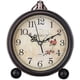 thumbnail image 1 of Vintage Style Alarm Clock Silent Antique Retro Table Clock Decorative Quiet Non-ticking Clock Classic Retro Clock Desk Alarm Clock(without Battery), 1 of 5