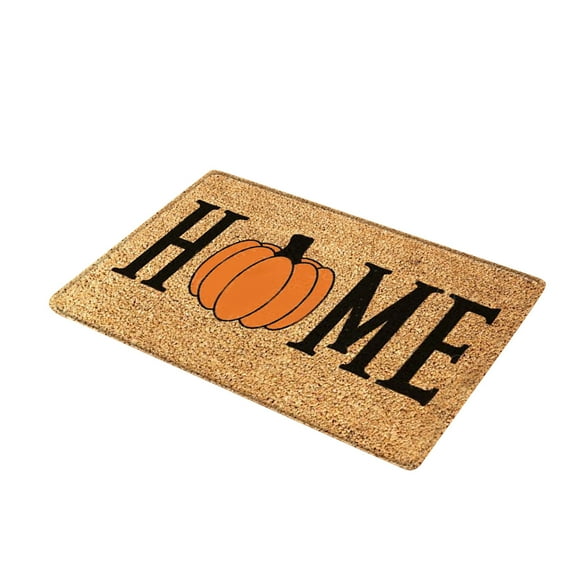 OAVQHLG3B Welcome Mat, Halloween Front Door Mat Carpet,Halloween Decorations Bat Candle Funny Custom Mat, Indoor/Outdoor Decorative Doorway Rugs for Halloween Decor