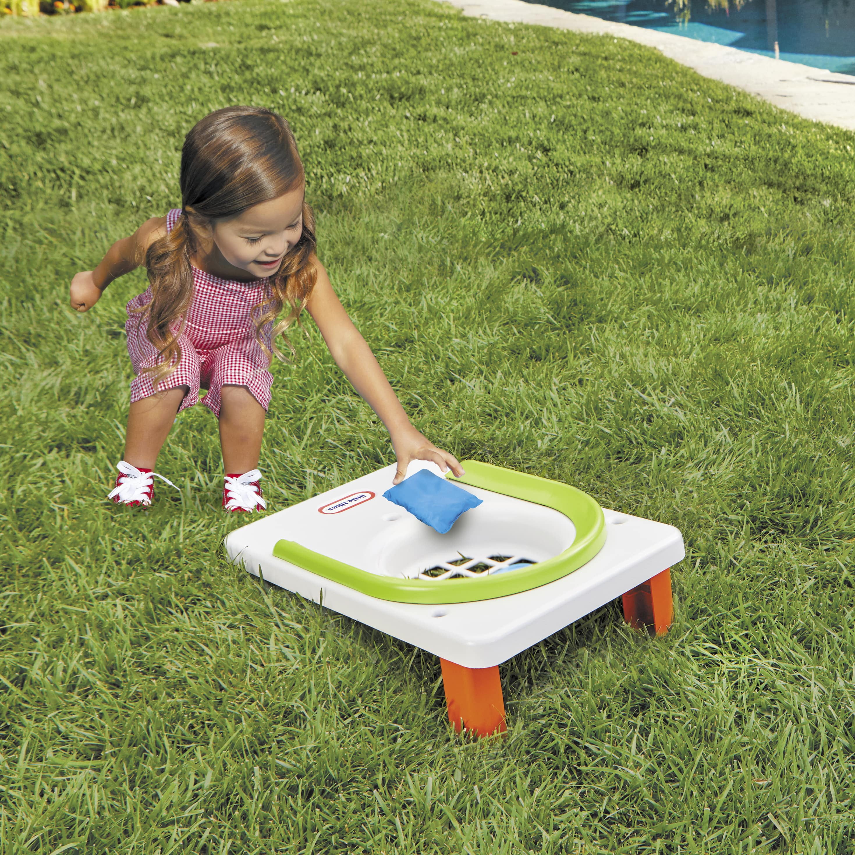 Little Tikes® My First Cornhole Game Fun Outdoor Bean Bag Toss Game Set for Kids and Toddlers