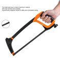 thumbnail image 4 of Handsaw Frame, Rubber Handle 45 90 Sawing Angle Easy Operation Safe Saw Frame  For Plastic, 4 of 8