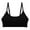 Black, variant on Comfortable Adjustable Bra No Underwire Seamless Bra for Women Staples Bra