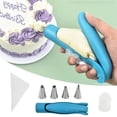 thumbnail image 4 of Bakeware Tool Kit with 4 Piping Tips and Nozzles for Icing Designs ABS Material Easy to Use and Reusable Bakeware Accessory Set, 4 of 7