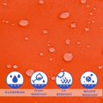 thumbnail image 3 of Fundas de almohada para exteriores SOFJAGETQ, color naranja, impermeables, 46 x 46 cm, 4 unidades, 3 of 7