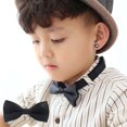 thumbnail image 1 of harmtty Baby Kids Tie Solid Color Adjustable Necktie Bowtie Party Photography Props, 1 of 8