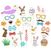 Easter Photo Props Bunny Basket Photography Dress Up Accessories A Pack Of 29 Decor